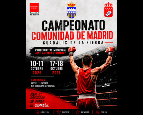Cartel del Campeonato Golden Series 2026